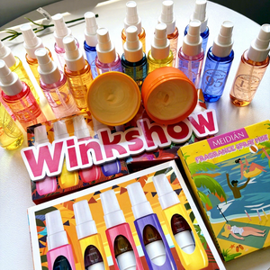 Coffret Cadeau de Brumes Corporelles Chaudes Vanille et Sucre 5*40ml – Mini Kit de Voyage de Marque Portable – Parfums Corporels pour Femme - Product Image 1