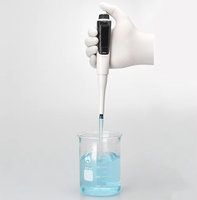 NADE DPette Gamme de volume de 0.5ul à 1000ul Pipette électronique simple de laboratoire pour le pipetage et le mélange