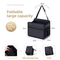 Organisateur de collations pour voiture, style professionnel, sac pliable pour l'étagère arrière, pochette suspendue pour dossier de siège de voiture, panier de rangement pour accoudoir, fabriqué en Chine