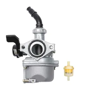 PZ19化油器，适用于50cc 70cc 90cc 110cc 125cc酷斯特陶涛红猫酷波特和平巴哈全地形车四轮越野车化油器