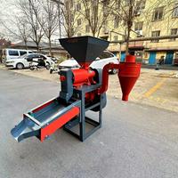 Nouvelle conception de moulin à riz 70 avec moteur triphasé de 7,5 kW, capacité de 600 kg par heure, machine à moudre la farine, machine à décortiquer le riz pour usage domestique