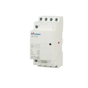 China Supplier WCT 4 Pole 4NO 20A Household AC Mini Contactor