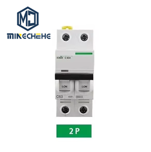 เบรกเกอร์วงจรขนาดเล็ก IC65N IC65H IC65L 1P 2P 3P 4P 6kA 10kA 4A 63A C D Curve MCB 230V 400V AC สวิตช์อากาศ สำหรับบ้านและอุตสาหกรรม - Product Image 1