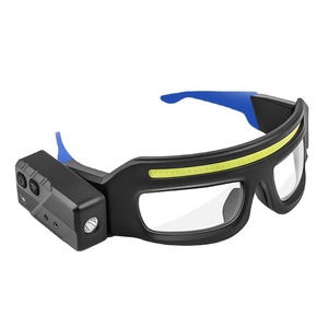 <span class=keywords><strong>Gafas</strong></span> LED Inteligentes Recargables con Sensor de Movimiento, Control Táctil, 5 Modos, USB, Iluminadas para Correr, Acampar, Pescar, Ciclismo - Product Image 1