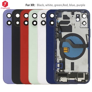Стеклянная задняя крышка мобильного телефона для iphone 6 7 8 x xs xr 11 12 13 14 pro max корпуса телефона для iphone Задняя стеклянная крышка - Product Image 5