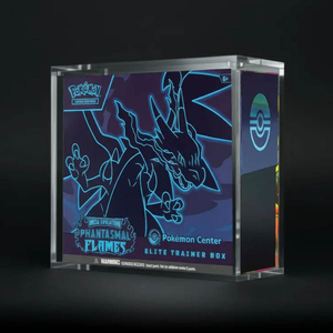 กล่องอะคริลิค <span class=keywords><strong>Pokemon</strong></span> ETB Plus พร้อมฝาปิด กล่องอะคริลิคแข็งแรงสำหรับโชว์โปเกมอน ETB - Product Image 1