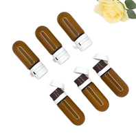 Botol Serum Amber Bulat 1.5ml, 2ml, 3ml, 5ml Grosir, Botol Sampel Mini Light Bul, Botol Kaca Kosmetik