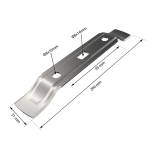 <span class=keywords><strong>Lame</strong></span> de <span class=keywords><strong>tondeuse</strong></span> à gazon <span class=keywords><strong>Robot</strong></span> automatique pour lames de <span class=keywords><strong>tondeuse</strong></span> Stihl compatibles avec Stihl Viking MI IMow RMI - Product Image 2