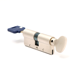 Euro xi lanh khóa chống trộm rắn rãnh trên Key tương tác Lỗ mộng cửa khóa xi lanh Brass xi lanh khóa - Product Image 6