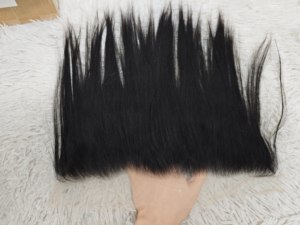 Letsfly 11A Encaje Transparente 13x4 Frontal de Encaje 4x4 2x6 Cierre de Encaje 100% Cabello Humano Liso Completo Cabello Virgen Brasileño - Product Image 3