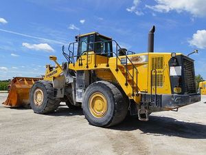 Chargeur sur pneus d'occasion Komatsu WA600-6 en bon état à vendre Chargeur frontal Komatsu WA100 WA300 WA380 WA470 WA510 à bas prix - Product Image 3