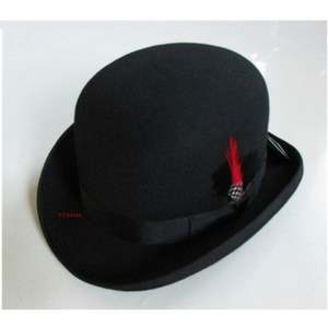 Sombrero Fedora Unisex Estilo Hamburguesa, para Negocios, Aire Libre, Iglesia, Fiestas, Vintage, Elegante, de Alta Calidad, con Ala Ancha, 100% Lana - Product Image 6