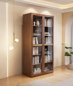 Estanterías modernas para el hogar y la Oficina, armarios de madera para el hogar o las librerías antiguas, estanterías de uso, salas de <span class=keywords><strong>estudio</strong></span> modernas, diseño Simple - Product Image 4