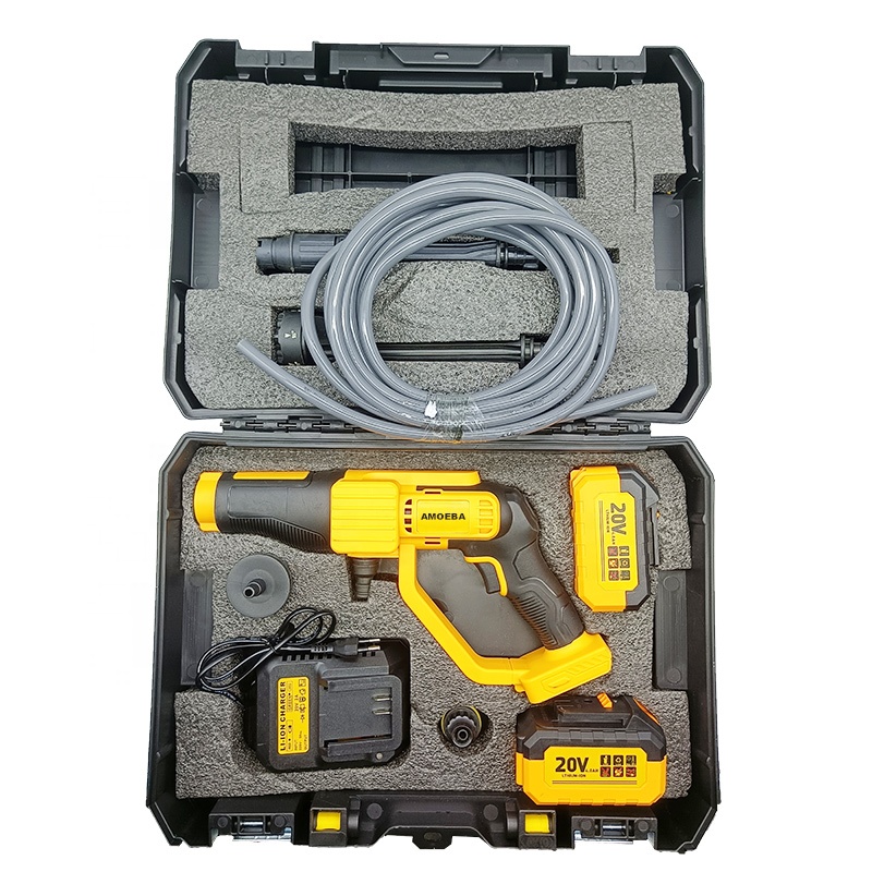 Пистолет для мойки автомобиля, беспроводной распылитель для шлангов моек высокого давления с литиевой пеной