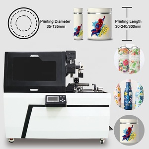 Imprimante UV rotative automatique à 360 degrés pour objets cylindriques, impression de logo personnalisée sur tasses et bouteilles - Product Image 6