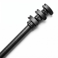 ASEK Perche télescopique légère en fibre de carbone/fibre de verre de 20 pieds pour bateaux, ombrage/bâche