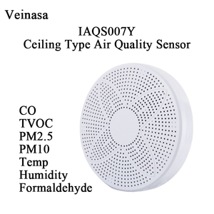 <span class=keywords><strong>Sensor</strong></span> Kualitas Udara Digital NDIR IAQS007Y Akurasi Tinggi 7-in-1 Modbus, Detektor CO2/HCHO/T VOC, Pengukur Suhu dan Kelembapan - Product Image 3