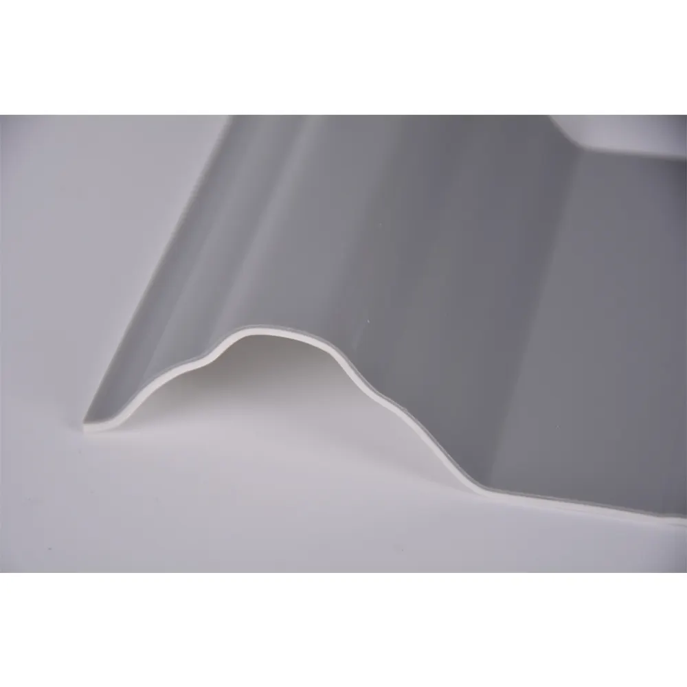 Lámina de techo de plástico corrugado de PVC de alta calidad, venta directa del fabricante