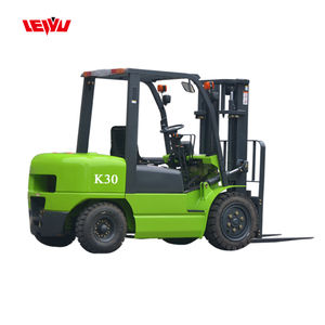 Pan Sea Fabrikpreis 3 Tonnen Diesel-Gabelstapler 4x4 4WD CE ISO Zuverlässige Leistung Diesel-Teleskop-Gabelstapler-Kran - Product Image 1