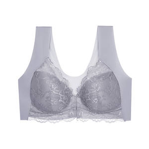 E0108ME27 Meilleure vente tissu dentelle sexy grande taille fermeture frontale sans fil <span class=keywords><strong>Lingerie</strong></span> femme Sehe Fashion - Product Image 2