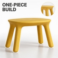 Table d'étude pour enfants style nordique simple et moderne, en plastique PE minimaliste, idéale pour salle à manger et chambre d'enfant - Prix usine