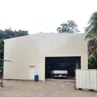Nave Industrial de Acero Galvanizado en Caliente PTH de Estructura Transparente, Taller de Acero Duradero con Estructura de Acero Q355B y 2 Años de Garantía