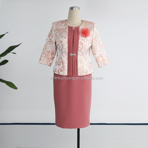 Robes de cérémonie, costumes deux pièces sur mesure, vêtements pour femmes grandes tailles, costume d'église, robe de bureau - Product Image 1