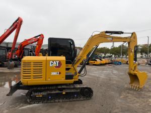 Promotion : Chariot sur pneus 6 tonnes, modèle 2023, haute efficacité, avec moteur, boîte de vitesses, roulement et pompe, pour excavatrice 306E2, excellente qualité. - Product Image 2