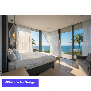 Projet de villa australienne, service de design d'intérieur moderne italien 3D, service de design d'intérieur haut de gamme pour les maisons résidentielles - Product Image 2