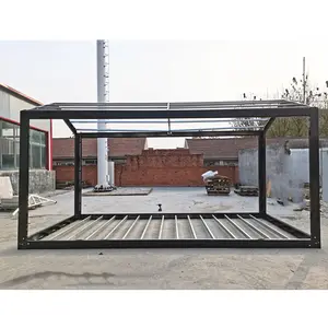 Geprefabriceerde Prefab Klaar Gemaakt Modulaire Tiny Moderne Stalen Structuur Vouwen Thuis Container Huis Frame Luxe