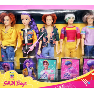 Action Figure di demone Hunter Boy Band 11.5 pollici 11 giunti con carta da collezione modello Set con carta - Product Image 1