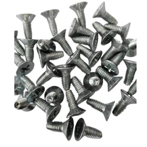 Cross Recessed Countersunk <b>Head</b> Triangular Thread Rolling <b>Screws</b> Carbon Steel Zinc Plated Cabinet Chassis Fastening <b>Screws</b> - Product Image 6