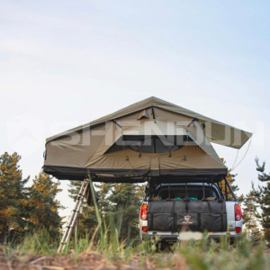 Tenda da Tetto SNDN OEM per Campeggio, Pieghevole con Lucernario, per 4 Persone, in Tela Impermeabile, Apertura Laterale per Auto RTT - Product Image 4
