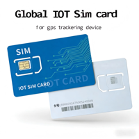 Carte SIM IoT LTE mondiale compatible avec les applications Android et iOS pour traceur GPS eSIM avec forfait de données multi-réseaux de 360 jours