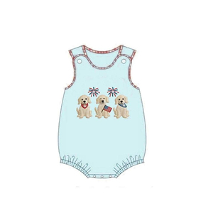 Abbigliamento Personalizzato per Bambini in Stile Western, Completo per Bambine per il 4 Luglio, Set con Pantaloncini Rosso Bianco e Blu, <span class=keywords><strong>Vestiti</strong></span> per Neonata - Product Image 4