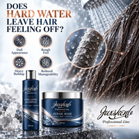 Soins capillaires de luxe, haute technologie, shampooing et masque capillaire en marque privée pour cheveux longs et épais