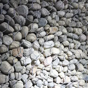 Ağır çinko kaplı galvaniz gabyon kutu tel örgü/Gabion sepet yatak kafes suudi arabistan Gabion kutusu deniz duvar satılık