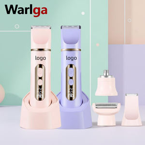 Tondeuse à cheveux 4 en 1 Épilateur électrique pour les zones intimes Aisselles Ligne du bikini et poils du corps Épilation complète du corps pour femmes - Product Image 1