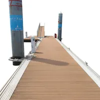 Deniz sınıfı alüminyum geçit geçit erişim tasarımı yüzer iskele plastik duba yüzer Platform yüzer iskele platformu