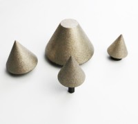 Forets de chanfreinage cylindriques diamantés pour trous existants dans le marbre, le verre, la céramique - Personnalisable OEM