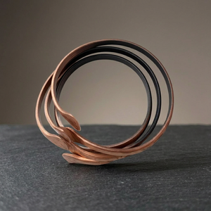 Elegant Copper <b>Bracelet</b> Featuring Traditional Handmade Work and Adjustable Size for Gift Giving Occasions - Product Image 4