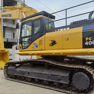 Excavadora de orugas Komatsu original de 40 toneladas PC400, equipo de construcción de origen japonés, bomba de trabajo con motor central - Product Image 1