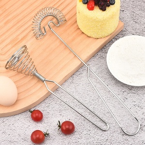 2025 Mới Đến Nhà Và Nhà Bếp Pháp Đánh Trứng Xu Hướng Của Nhãn Hiệu Thép Không Gỉ Trứng Beater Thân Thiện Với Môi Kim Loại - Product Image 2