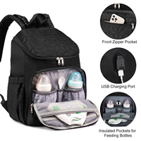 2025 LOVEVOOK élégant maman sac à couches beau bébé soins sac à dos pour femmes hommes avec coussin pliable poussette Clips pour les voyages quotidiens