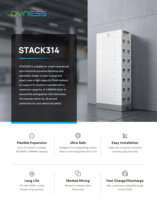 Prix Usine Dyness Offre Spéciale Batterie Lithium Empilable 51.2V 314Ah 16kWh pour Système de Stockage d'Énergie Domestique Stack 314 48kWh~241kWh