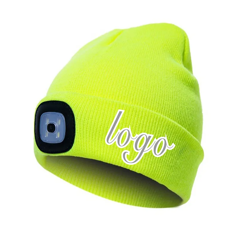 LED Beanie Hat mit Light SLED Beanie Hat mit Light Stocking Geschenke für Männer Frauen Flashlight Beanie mit Scheinwerfer Winter