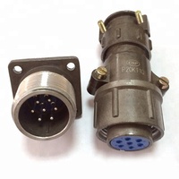 Conector Circular Personalizado de 5 Pines para Equipos de Soldadura, Serie P, Rusia