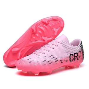 Tacos de Fútbol Personalizados <span class=keywords><strong>CR7</strong></span>, <span class=keywords><strong>Botas</strong></span> de Fútbol para Niños, Tacos AG para Hombre, Zapatillas Deportivas Transpirables, Zapatos de Entrenamiento para Niños, Zapatos Deportivos para Hombre - Product Image 3