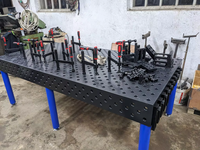 Estación de Soldadura Modular XINTIAN 3D D16/D28 de Hierro Fundido Nitrurado, Plataforma de Soldadura con Kit Completo de Accesorios para Taller de Soldadura