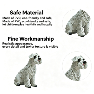 YIWUPOWER Modèle Animal de Simulation Chien Chat Caniche Shiba Inu Golden Retriever Corgi Chat Siamese Chat Britannique à Poils Courts Ornement - Product Image 6